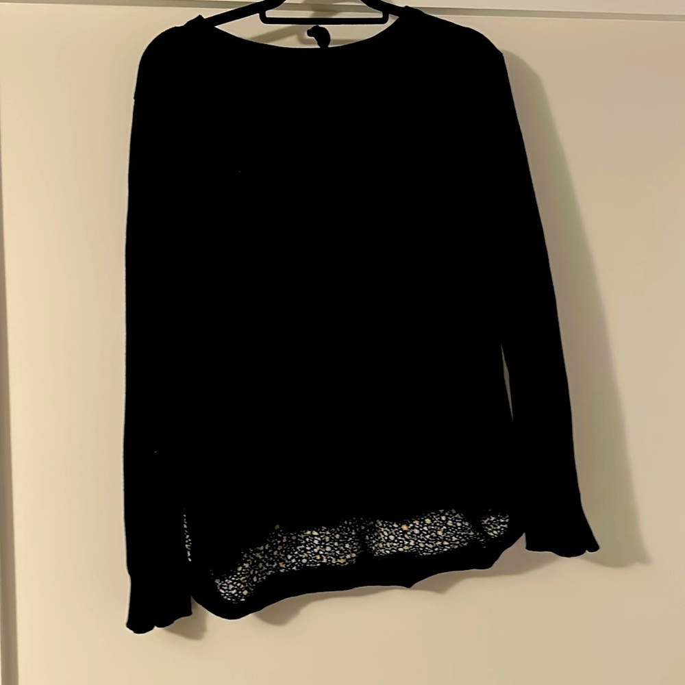 LOFT navy blue sweater